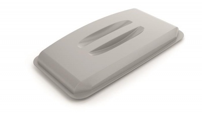Poklop pre 60 l odpadkový kôš, plast, DURABLE "DURABIN ECO", sivý