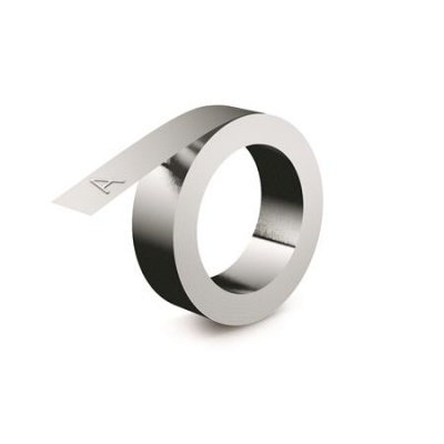 Páska do štítkovača, hliníková, samolepiaca, 12 mm x 4 m, DYMO "M1011"