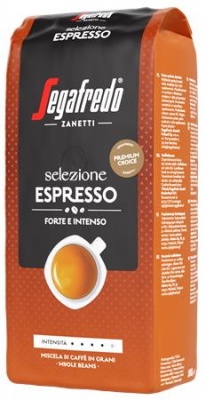 Káva, pražená, zrnková, 1000 g,  SEGAFREDO "Selezione Espresso"