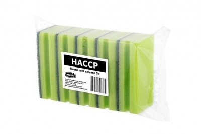 Špongia na riad, extra veľká, 5 ks, BONUS, zelená