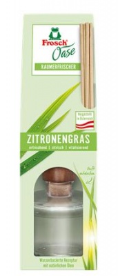 Osviežovač vzduchu,  90 ml, FROSCH "Oase", citrónová tráva