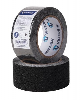 Protišmyková páska, 50 mm x 5 m, VICTORIA FACILITY, čierna
