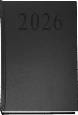 Diár "STANDARD", A5, denný, 2026, čierna
