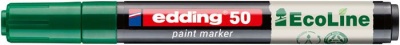 Lakový popisovač, 2-3 mm, EDDING "50", zelený