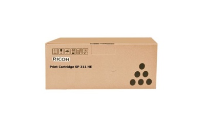 407246 Toner k tlačiarňam, SP 311DN, SP 311DNw, SP 311SFN, RICOH čierna, 3,5K