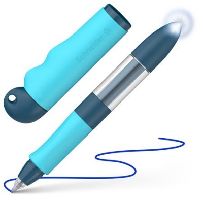 Roller, pre začiatočníkov, s bombičkou, M, SCHNEIDER "Base Senso", modro-tyrkysová