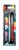 Guľôčkové pero, sada, 0,7 mm, strieborný klip, červené a modré telo pera, PARKER "Jotter Glam Rock", modré