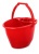 Vedro so žmýkacím košom, 11 l, BONUS, červené