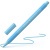 Guľôčkové pero, 0,7 mm, s vrchnákom, SCHNEIDER "Slider Edge XB Pastel", pastelová modrá