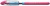 Guľôčkové pero, 0,7 mm, s vrchnákom, SCHNEIDER "Slider Basic XB", ružová